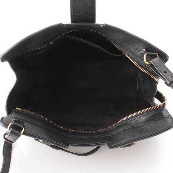 SAINT LAURENT Baby Cabas 2WAY Shoulder Bag Black - Picture 6 of 10